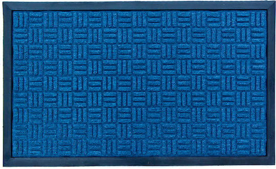 Bantry Blau Fußmatte 90x150