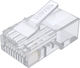 Unitek Мрежа RJ-45 Конектори Кат6 Пропускателни 100бр