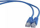 Spacer U/UTP Cat.5e (Gigabit) Мрежов Кабел Ethernet 10м Син