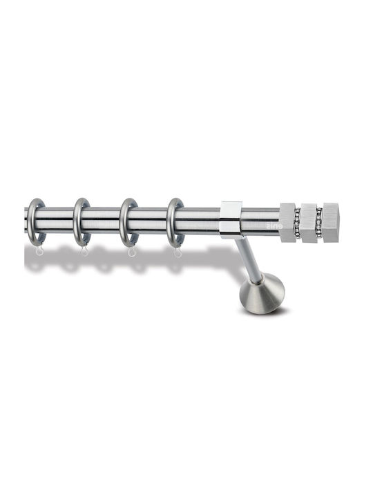 Enis by Domus Metallic Curtain Pole Olympia Dou...