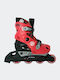 3K Medical Line S.A. Inline Αυξομειούμενα Rollers Κόκκινα Παιδικά