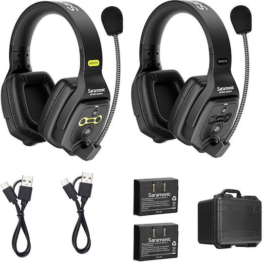 Stereo Intercom Solution Comp Witalk Wt2d2xbat 2 Persons Full-duplex 1.9ghz Dual-ear