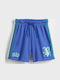Kinder-Shorts/Bermudas Stoff Blau