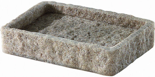 Gedy Tabletop Soap Dish made of Resin Beige
