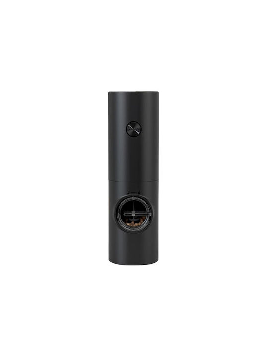 Electric Set Spice Mills made of Plastic in Black Color 18cm 1pcs