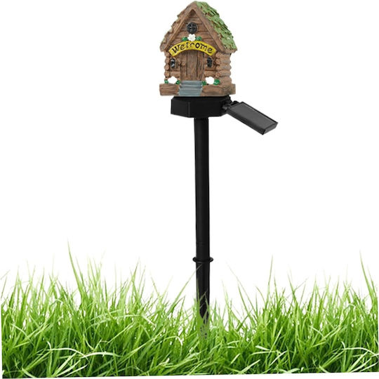 Lampa Lampă Solară Floare 1W 1200lm Alb Cald cu Senzor de Mișcare și Fotocelulă IP44
