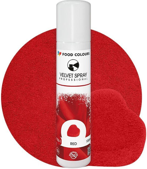 Food Colours Σπρέι Βαφής Κόκκινο Red 100ml