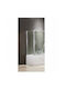 Axis Bath Side Panel Spbx + 1x B3 70 Clear Πλαϊνό Σταθερό Πάνελ Μπανιέρας 69-72x140cm