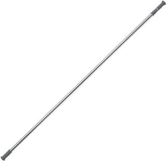 Shower Curtain Rod Telescopic Nickel-Aluminium 110-200cm