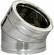 Tuburi de fum Semi-angular Φ200-250 Inox Dublu Perete Izolație