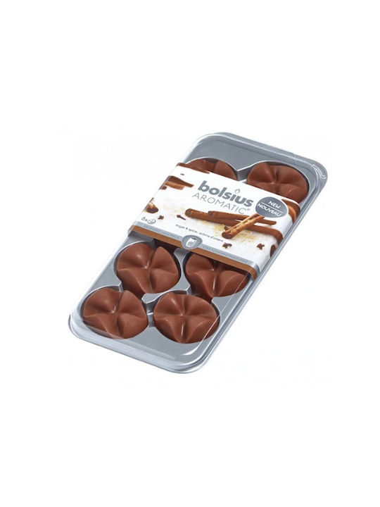 Wax Melts Aromatic 8τμχ Bolsius Sugar & Spice