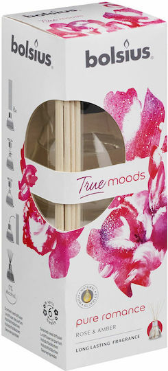 Raumdüfte Diffusor 45ml True Bolsius Sticks-Pure Romance