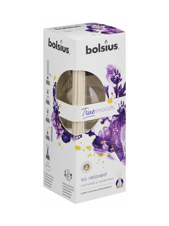 Raumdüfte Diffusor 45ml True Bolsius Sticks-so Relaxed