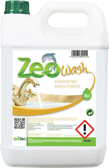 Zeowash Badezimmerreiniger Effektiv Gegen Kalkablagerungen Seifenreste Trübungen 5 Liter