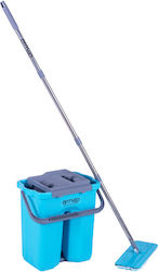 Delta Cleaning Ermop Σετ Καδου Σφουγγαρισματος 2 Πανετες Κσ20 Delta Cleaning Ermop Σετ Καδου Σφουγγαρισματος 2 Πανετες Κσ20