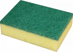 Burețel De Bucătărie Fibra Verde Galben Labico 10x15cm Burețel De Bucătărie Fibra Verde Galben Labico 10x15cm