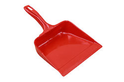 Plastic Red Dustpan