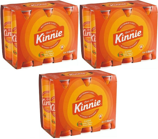 18 X Kinnie Maltese Bitter Orange Soft Drink 330ml