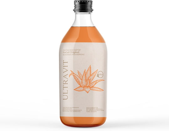 Aloe Vera Saft Ultravit 100% Natürlich & Angereichert mit Omega 3 1000ml