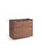 Kommode Marmor Holz Walnuss
