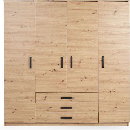 Kleiderschrank Black&white Style Orlando M200xL56xH200cm Kleiderschrank Black&white Style Orlando M200xL56xH200cm