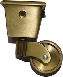 Jgs S.a 19001 Möbelrad Gold Matt Quadratisches Glas 7cm