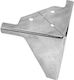 Jgs S.a Ka0419-120 Metallic Corner Furniture Leg Nickel Height 12cm