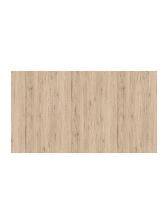 CMS Standard 34139 Rechteckige Theke aus Spanplatte in Braun Farbe 205x60cm
