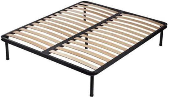Ορθοπεδικό Τελάρο Πόδια Διπλό Κρεβάτι 140x190cm