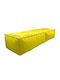 Πουφ Σκαμπό Plank Yellow 150x50x30