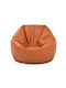 Πουφ Comfer Orange Φ120