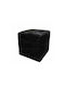 Pouf Σκαμπο Πουφ Jgs S.a Δερμάτινο Σκαμπό Medium Brown Kb-89 Stool Stool-209 45x45x45cm