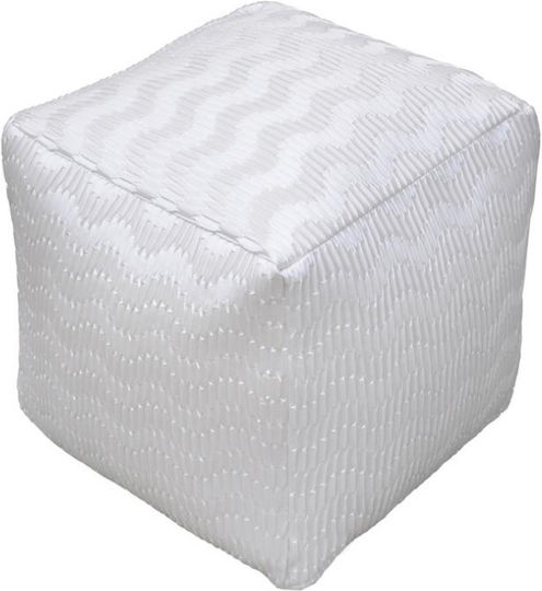 Pouf Σκαμπο Πουφ Jgs S.a Pearl Posh Stool-327 40x40x40cm