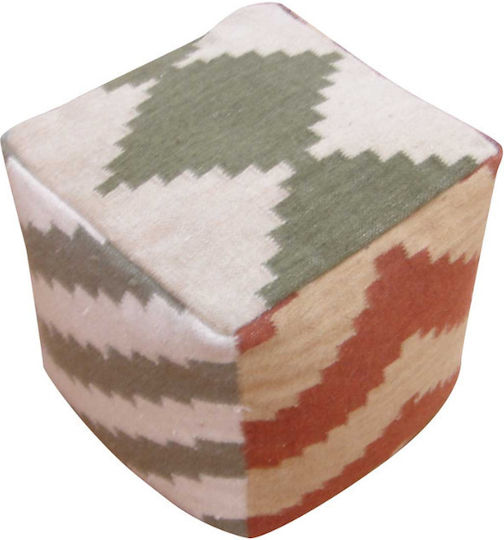 Pouf Σκαμπο Πουφ Jgs S.a Πολύχρωμο Ns-47 Bean Bag Stool-143 40x40x40cm