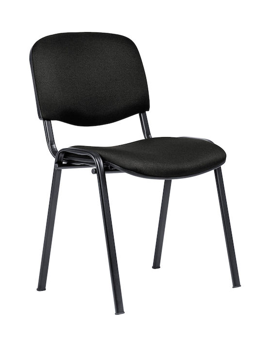 Visitor Chair Taurus Tnt C Fabric Black Fabric 535x470x810mm