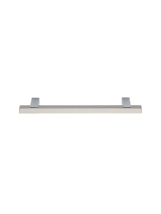 Möbelgriff Zogometa 52 Nickel Matt Chrom 160 Mm