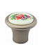 Buton Mobilier 32 Mm Convex 493-32 Satin Nichel Limoges