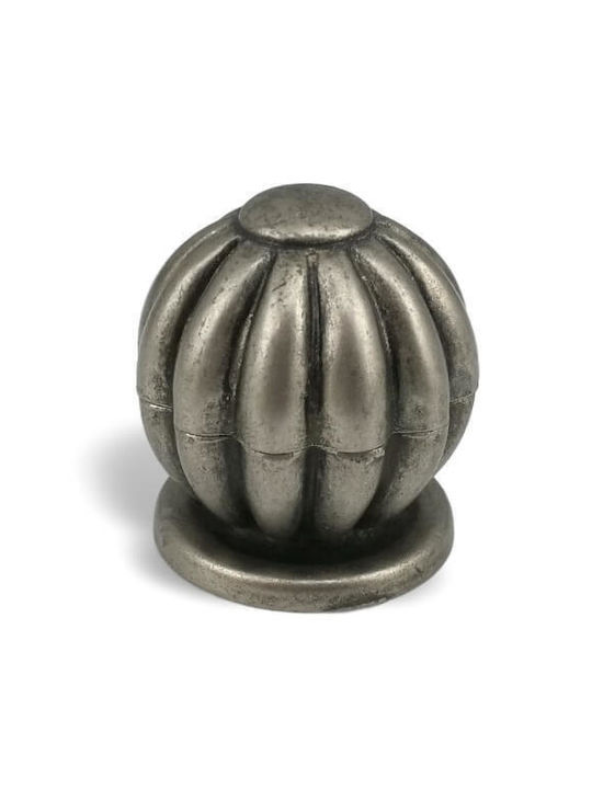 Besana 2325 Antique Iron Furniture Knob Ø30mm