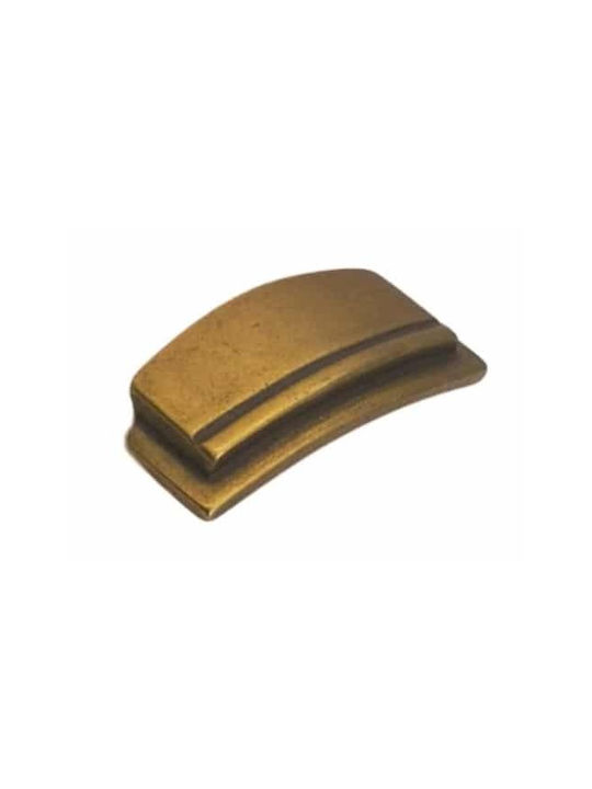 Flush Handle Furniture External Besana 1270 Florence Antique 32mm