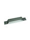 Möbelgriffe Giusti Quadratisch Art.776 160mm Anthrazit 233-776wm160c7