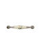 Handle Giusti Porcelain Green Flower Old Silver 233-10μ011215g