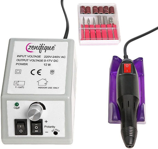 Zenifique Freză pentru Unghii Electrică Gri