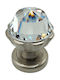 Spanish Brass Knob Mestre 4882-swa1 Swarovski Crystal