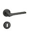 Lever Rosette N1515 Matte Graphite 143mm Piece Left Front Door