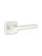 Door Handle 243 Perfect White Pair Interior Door
