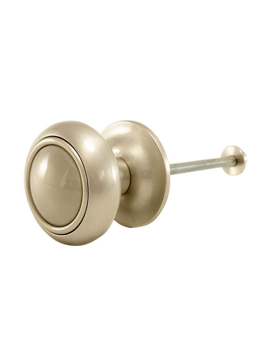 Buton Aluminiu Ușă de Intrare Nichel Mat Best Design No1