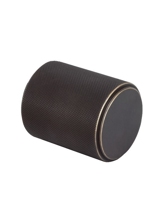 Πόμολα Πόρτας Ροζέτα Ilavio 2421 Dark Bronze Ασφαλείας Κυλίνδρου Ζεύγος