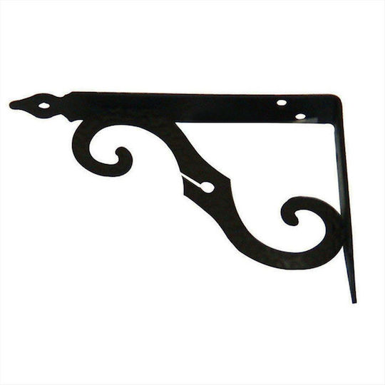 Decorative Corner Shelf Amig Black 2 6x4.5" 150x115