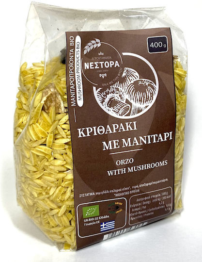 Βιολογικό Κριθαράκι Μανιτάρι 400g Αγροκτήματα Νέστορας 5410