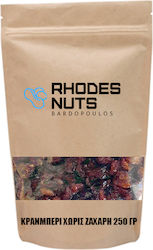Κράνμπερι Χωρίς Ζάχαρη 250 Γρ Rhodes Nuts Bardopoulos